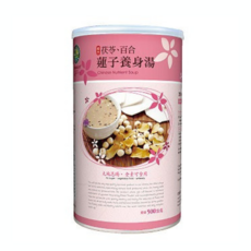 綠源寶 綜合茯苓百合蓮子養身湯, 500g, 1個