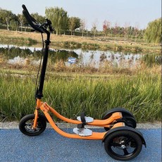 스탠딩 스텝퍼 스텝 페달형 접이식 무소음 홈트 다이어트, 바이브런트오렌지, 기본 모델명/품번