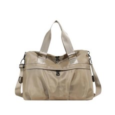 CORIOS 여성용 스포츠 더플백 여행용 더플 백 초경량 주말 숄더백 오버나이트 대형 체육관 토트백 카키 라지 캐주얼