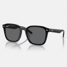 Ray-Ban雷朋 RB4392D 方形膠框偏光太陽眼鏡 經典時尚 有效阻擋眩光 提升戶外活動舒適度
