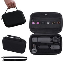 dji 오즈모 포켓3 케이스 파우치 가방 캐리어 휴대용 악세사리 + 숄더 스트랩, 1개, 단품