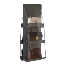 包包收納掛袋 吊掛式收納架 防塵袋, 灰色