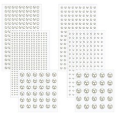 겨울 보습크림 건성 피부용 로션 수분보충 스킨케어 저자극 보습 제품 6 Sheets Stick on Pearls 3/4/5/6/8/10mm White Self-Adhesive, 겨울 보습크림 건성 피부용 로션 수분보충 스킨케어 저자