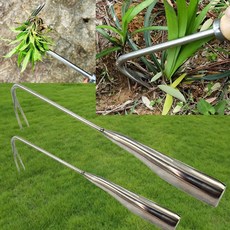 잡초 괭이 나물 호미 갯벌 조개 갈퀴 갈고리, 나물호미(B형), 1개