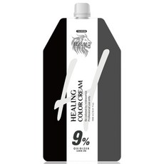 브라코스트 힐링 멀티 컬러 산화제 9% 1000ml (크림타입) 염색 염모제 탈색, 1개