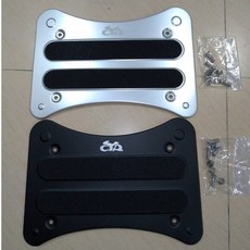 CYA GOGORO2 鋁合金 腳踏板, 1個, 黑色