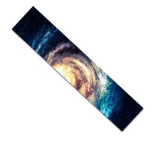 [스케이트보드]테이프 스티커 보호 댄스 롱 보드 그립 테이프 스케이트 미끄럼 방지 사포 다채로운 그래픽 데크 122cm, 2)B