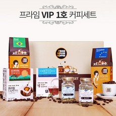 프라임 VIP 1호 커피 선물세트, 없음, 굵게 (프렌치프레스용), 1개