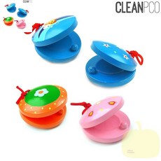 BP 악기놀이시리즈 캐스터네츠 리듬악기, 남아용[랜덤]