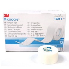 쓰리엠 마이크로포 종이반창고, 12개입, 1개