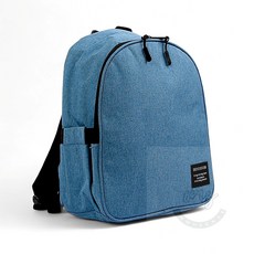 오마센 미니 보냉백팩 7L 보온 보냉 배낭 가방 블루 직장인도시락보냉백