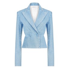 니나리치 컷아웃 디테일 데님 블레이저