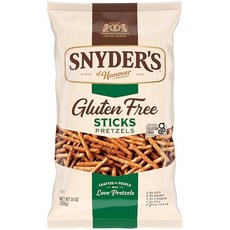 스나이더스 오브 하노버 프레첼 스틱 14 온스 Snyder's of Hanover Pretzel Sticks 14 Ounce, 396.89g, 1개