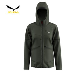 【SALEWA 義大利】PUEZ HEMP DURASTRETCH 2IN1 女 多功能運動外套 高性能機能透氣軟殼夾克