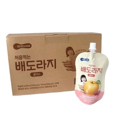 베베쿡 처음먹는 배도라지 플러스 12개월이상 120ml 20개