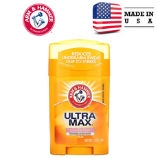 Arm & Hammer UltraMax 고형 데오드란트 남성용 파우더 프레시 28g (1oz), 1개