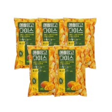 산들네이처 냉동 애플망고 다이스 5kg (1kg x 5봉), 5개, 1kg