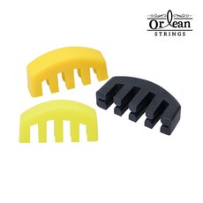 가성비 좋은 바이올린 첼로 러버 뮤트기 약음기, 바이올린 뮤트기(블랙)