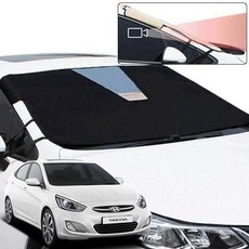 성에방지 엑센트 블랙박스형 앞유리 덮개 자동차커버 ohh+2634id