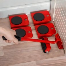 tinduo 가구이동 바퀴 옮기는 도구 슬라이더 만능 지렛대세트 짐 냉장고옮기는 도구 가정용 공구 세트, 1개