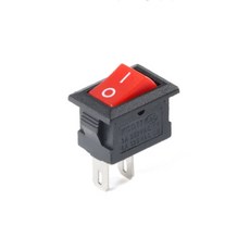 2PIN 15MM KCD11 10PCS 검정색 스냅인 푸시 OFF 버튼 스위치 250V 10X15MM SPST 흰색 ON 3A 로커 빨간색과 10MM, 5pcs, 5개
