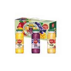 웅진 꿀홍삼 180ml x 12병 병음료 음료 꿀음료, 해태 과일촌 아침에 오포사 180ml x 12병 음료선