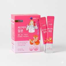 고흡수 철분 가루 임산부 약국 비헴철 맛있는 철분, 1개, 30정