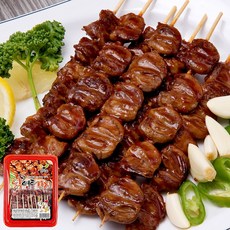 맛다움 염통꼬치 국내산 20g x 40개입 800g 안주 바베큐 캠핑음식