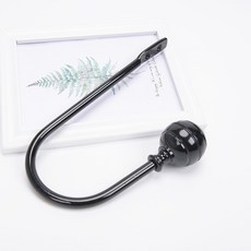 커튼후크 커튼후크 벽걸이 받침대 벽걸이 커튼묶음 커튼후크 커튼악세사리 벽걸이 벽걸이, [페인트 블랙] 단일 가격, 1개