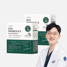 [냉장배송] 프로젝트21 강아지 유산균 장&구강 설사 변비 프로바이오틱스 영양제, 30회분, 장건강/유산균, 2개