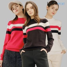 엘르스포츠 ELLE SPORT 여성 반터틀넥 니트 3종 466579