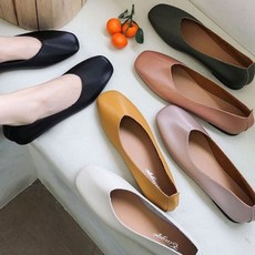 글리터 플랫슈즈 간호화 여성정장화 여성단화 캐주얼구두 임산부신발 플랫슈즈 스트랩힐