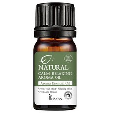 록키스 네츄럴 캄 릴렉싱 아로마 오일, 페퍼민트, 10ml, 1개