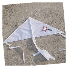 가오리연 흰꼬리+얼레포함 연만들기세트, 20개[낱개수량확인]