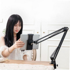 기타거치대 누워서폰보기 집게형 조절 패드자바라 홀더 태블릿받침대, 본상품