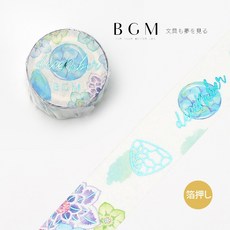 BGM 誕生月系列 和紙膠帶 - 12月, 1個