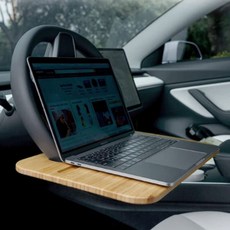 차량식사거치트레이 운전석테이블보드 차량 이동 식사 노트북 거치 수납 편의 활용 활동, 상세페이지 참조, 1개