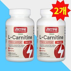 자로우 엘 카르니틴 500mg 100캡슐 아미노산 L Carnitine 2개, 100정