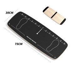 PRO GOLF MASTER 重心轉移訓練板 改善平衡與穩定性 高爾夫揮桿推桿練習墊 適用初學者室內外練習, 無提示音, 1個