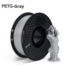 1KG 1.75mm 3D 프린터 필라멘트(2.2LBS) 플라스틱 PETG/PLA/ABS/TPU 필라멘트 엉킴 방지 버블 없음 3d 프린, 01  Mainland, 09 1KG PETG  Gray
