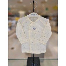 [압소바] 하꼬배냇저고리(노랑) (AZA10105), 노랑/60(2M)