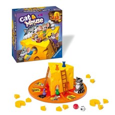 체커 보드게임 시리즈 Ravensburger, K. 고양이 쥐, 1개