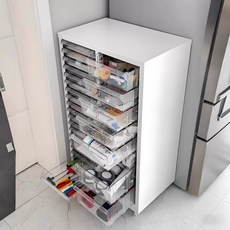 네일 수납장 서랍 캐비닛 미용실 매니큐어 네일샵, 1개, 단열 15단