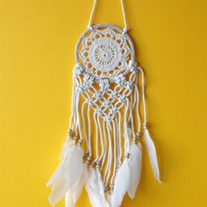 우드링 마크라메 드림캐쳐 1P 인테리어 방꾸미기 소품, 본상품선택