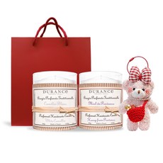 DURANCE 朵昂思 手工精油蠟燭 附贈吊飾與提袋, 180g, 2件, 山茶花