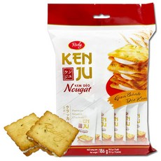 리치 켄주 누가 크림 크래커, 186g, 1개