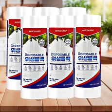 윈샵 일회용 비닐 위생 롤백 200매, 소(S), 200개입, 6개