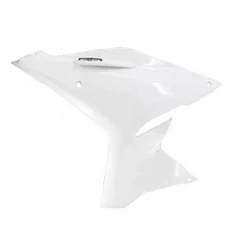 오토바이 좌우 라디에이터 가드 플레이트 장식 커버 전면 대형 쉘 CFMOTO 250SR 2023 적합, 01 White Left, 1개