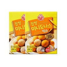 오뚜기 찹쌀미니도나스믹스 250g 2개, 1세트