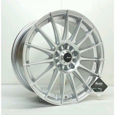 FK鋁圈 17吋 5/114.3 MAT12 7號銀色漆 鋁合金輪圈, 1個